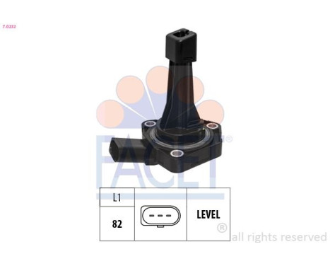 Sensor, engine oil level