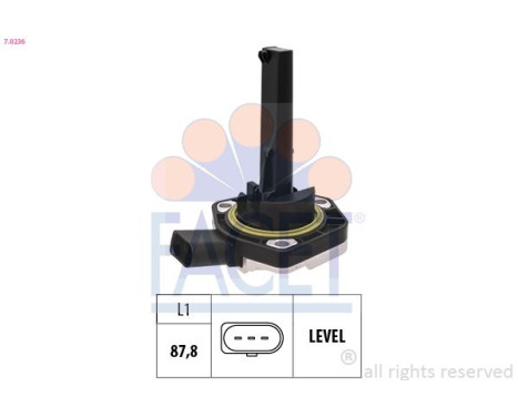 Sensor, engine oil level