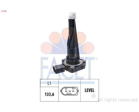 Sensor, engine oil level