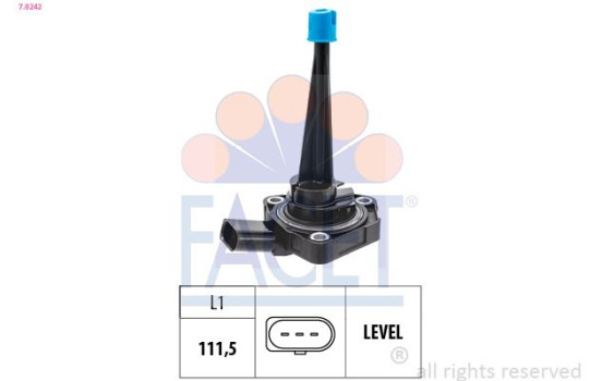 Sensor, engine oil level