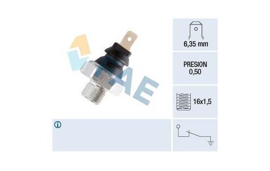 Oil pressure sensor