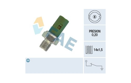 Oil pressure sensor