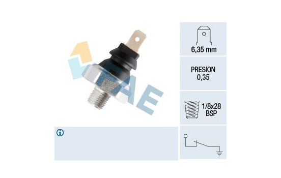 Oil pressure sensor