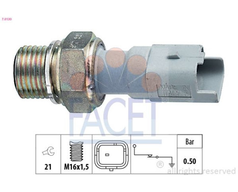 Oil pressure sensor