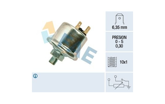 Sender Unit, oil pressure