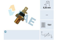 Sensor, oil temperature