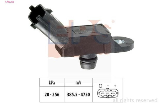 Air Pressure Sensor, height adaptation Made in Italy - OE Equivalent 1.993.055 EPS Facet