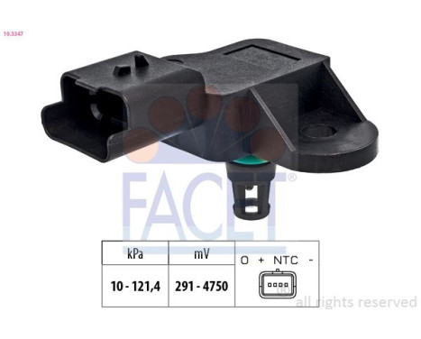 Air Pressure Sensor, height adaptation Made in Italy - OE Equivalent