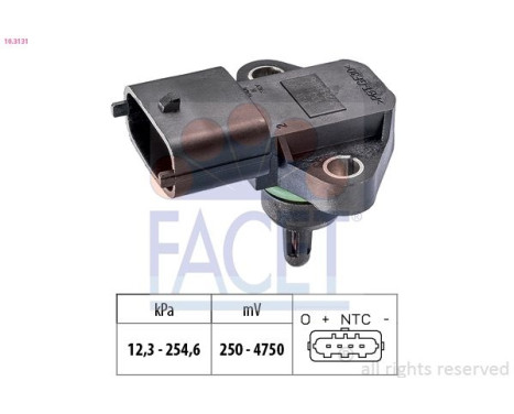 Air Pressure Sensor, height adaptation Made in Italy - OE Equivalent
