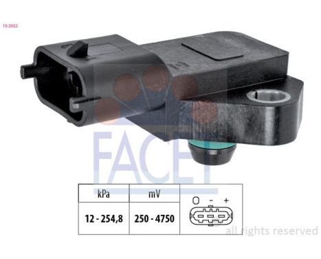 Air Pressure Sensor, height adaptation Made in Italy - OE Equivalent