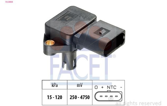 Air Pressure Sensor, height adaptation Made in Italy - OE Equivalent