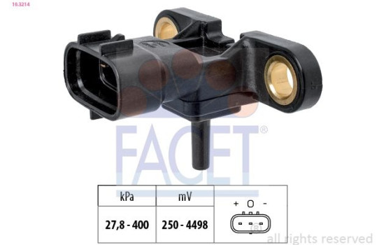 Air Pressure Sensor, height adaptation Made in Italy - OE Equivalent