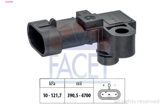 Air Pressure Sensor, height adaptation Made in Italy - OE Equivalent