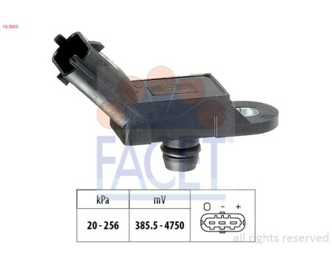 Air Pressure Sensor, height adaptation Made in Italy - OE Equivalent