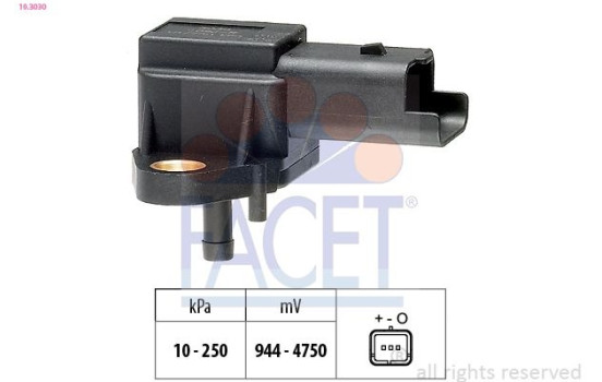 Air Pressure Sensor, height adaptation Made in Italy - OE Equivalent