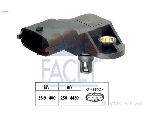 Air pressure sensor, height controller