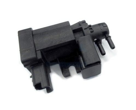 Pressure converter, exhaust gas control