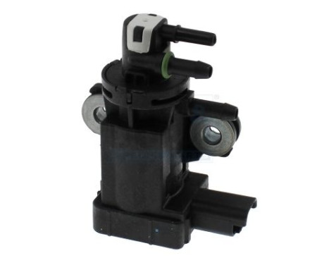 Pressure converter, exhaust gas control