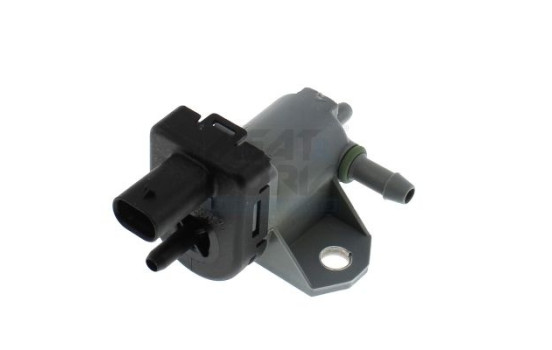 Pressure converter, exhaust gas control