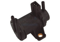 Pressure converter, exhaust gas control