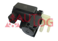 Pressure converter, exhaust gas control