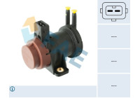 Pressure converter, exhaust gas control
