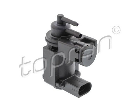 Pressure converter, exhaust gas regulation