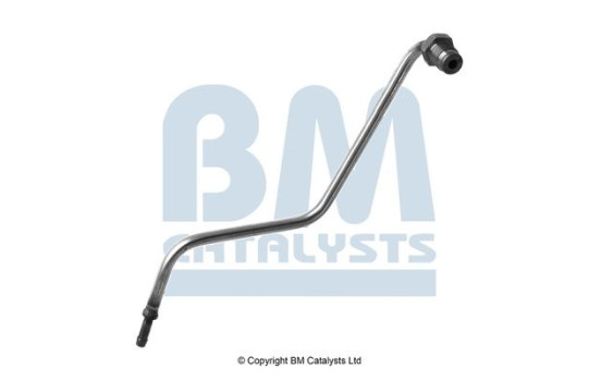 Pressure line, pressure sensor (particulate filter)