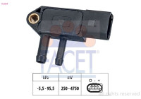 Pressure Sensor, brake booster Made in Italy - OE Equivalent