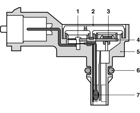 Sensor, boost pressure DS-LDF-6 Bosch, Image 2