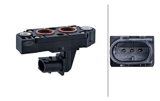 Sensor, exhaust gas pressure