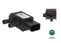 Sensor, exhaust gas pressure