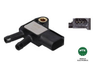 Sensor, exhaust gas pressure