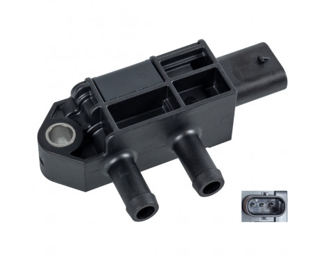 Sensor, exhaust pressure 171279 FEBI