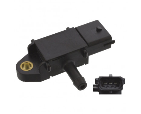 Sensor, exhaust pressure 45772 FEBI