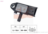 Sensor, exhaust pressure Made in Italy - OE Equivalent 1.993.273 EPS Facet