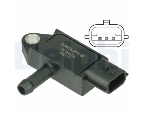 Sensor, exhaust pressure