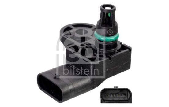 Sensor, intake manifold pressure 173345 FEBI