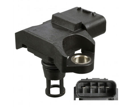 Sensor, intake manifold pressure 173804 FEBI