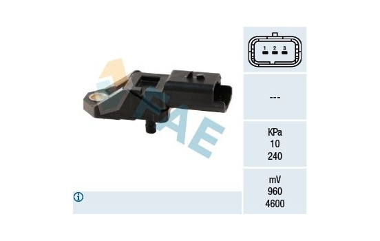 Sensor, intake manifold pressure