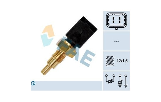 Sensor, coolant temperature