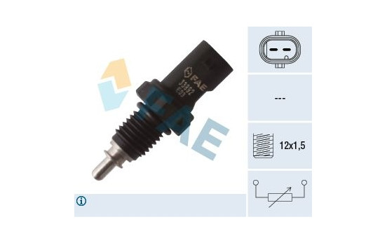 Sensor, coolant temperature
