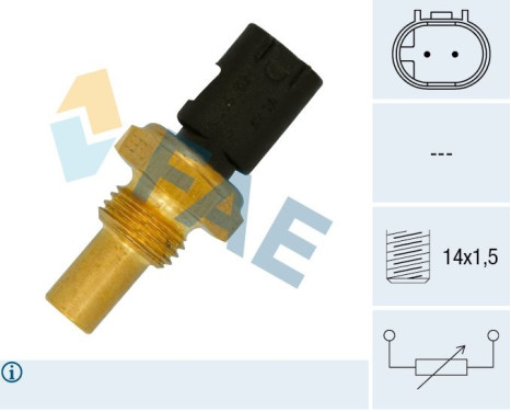 Sensor, coolant temperature