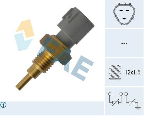 Sensor, coolant temperature