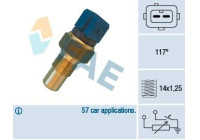 Sensor, cylinder head temperature