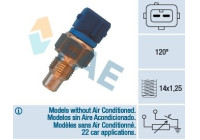 Sensor, cylinder head temperature