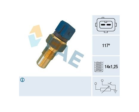 Sensor, cylinder head temperature