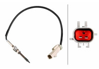 Sensor, exhaust gas temperature