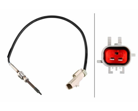 Sensor, exhaust gas temperature