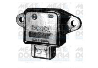 Sensor, throttle valve adjustment